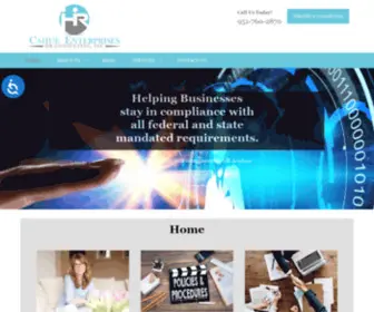 Cahueenterprises.com(HR Solutions for Small and Midsize Businesses) Screenshot