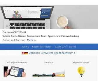 Cai-World.com(Die CAI World) Screenshot
