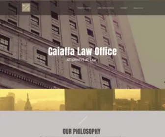 Caiaffalaw.com(Caiaffa Law) Screenshot