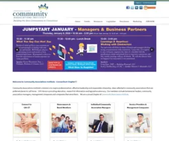 Caict.org(Community Associations Institute) Screenshot