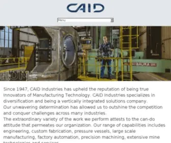 Caid.com(CAID Industries) Screenshot