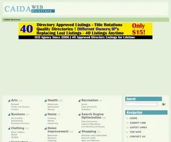 Caida.eu(CAIDA Directory) Screenshot