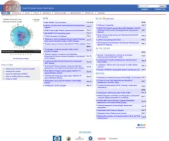 Caida.org(Center for Applied Internet Data Analysis) Screenshot