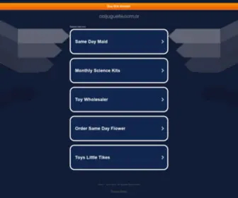 Caijuguete.com.ar(caijuguete) Screenshot