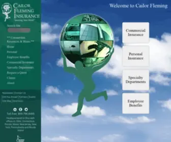 Cailorfleming.com(Cailor Fleming Insurance) Screenshot