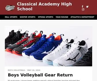 Caimansports.com(Classical Academy High School Athletics) Screenshot