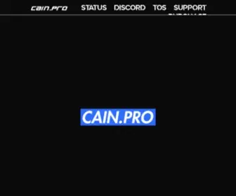 Cain.pro(cain) Screenshot