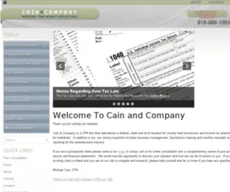 CaincPas.com(Cain) Screenshot