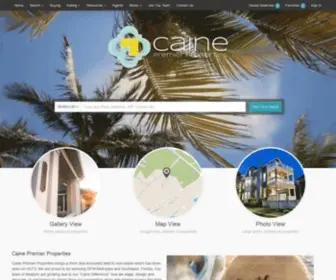 Cainepremierproperties.com(Caine Premier Properties) Screenshot