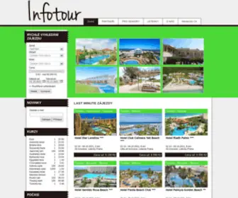 Cainfotour.cz(Cainfotour) Screenshot