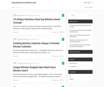 Cainsolutionsrevolution.com(Forsale Lander) Screenshot