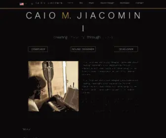 CaiojMiniaudio.com(Caio M. Jiacomini) Screenshot