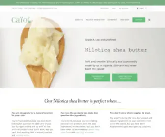 Caiosheabutter.com(Skin superfood) Screenshot