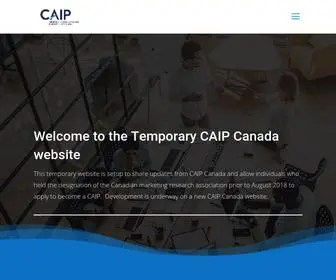 Caip-Paim.ca(CAIP Canada) Screenshot