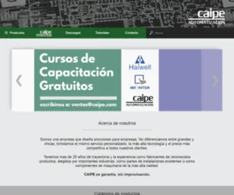 Caipe.com(PLC) Screenshot