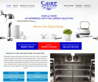 Cairesupply.com(Hotel and Restaurant Supply) Screenshot