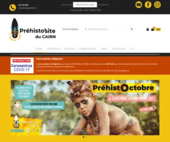 Cairn-Prehistoire.com(Préhisto'site du CAIRN) Screenshot