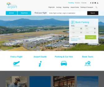 Cairnsairport.com.au(Cairns Airport) Screenshot