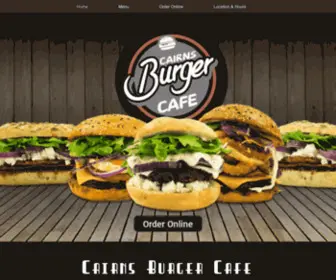 Cairnsburgercafe.com.au(Cairns Burger Cafe) Screenshot