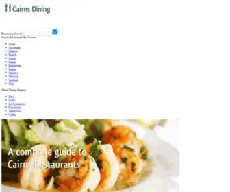 Cairnsdining.com(Cairns Restaurants) Screenshot