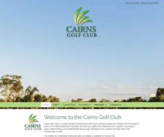 Cairnsgolfclub.com.au(Cairns Golf Club) Screenshot