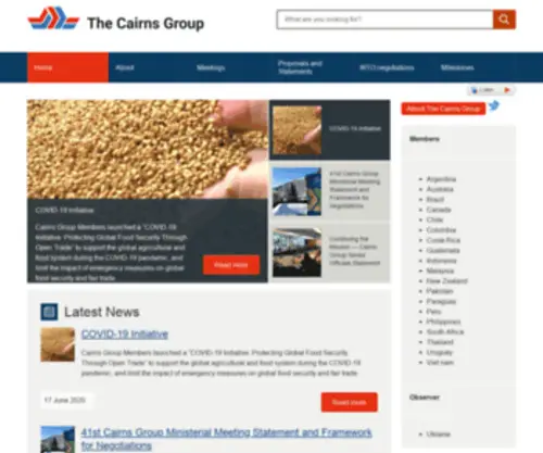 Cairnsgroup.org(Cairnsgroup) Screenshot
