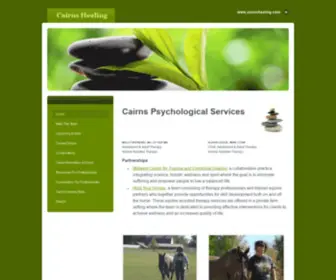 Cairnshealing.com( Cairns Healing) Screenshot