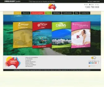 Cairnsholidayspecialists.com.au(Cairns Australia) Screenshot