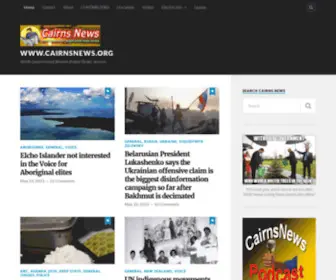 Cairnsnews.org(Australian International People Power News Service) Screenshot