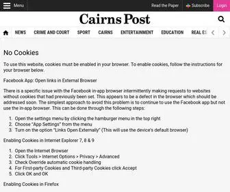 Cairnspost.com.au(Cairnspost) Screenshot