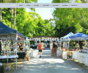 Cairnspottersclub.com(The Cairns Potters Club) Screenshot