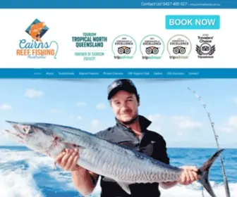 Cairnsreeffishing.com.au(Cairns Reef Fishing) Screenshot
