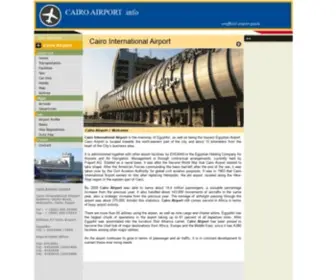 Cairo-Airport.info(Cairo International Airport (CAI)) Screenshot