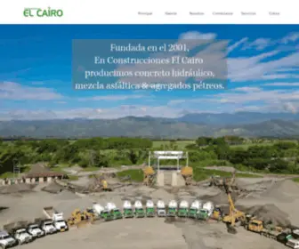 Cairo.com.co(Construcciones el Cairo S.A.S) Screenshot