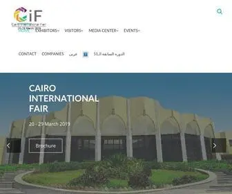 Cairofair.com(CIF) Screenshot