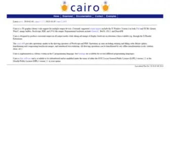 Cairographics.org(Cairographics) Screenshot