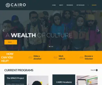 Cairopdx.org(Centre of African Immigration and Refugees) Screenshot