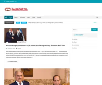 Cairoportal.com(بوابة القاهرة الإخبارية) Screenshot