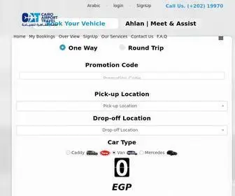 Cairoshuttlebus.com(Transportation In Egypt Cairo Airport Shuttle Bus Taxi & Limosine) Screenshot