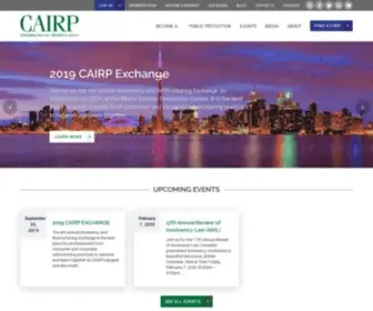 Cairp.ca(Discover CAIRP) Screenshot