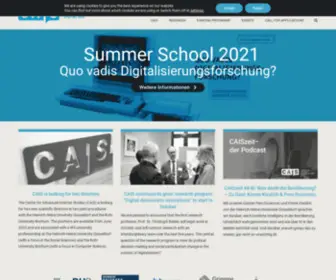 Cais.nrw(Center for Advanced Internet Studies (CAIS)) Screenshot