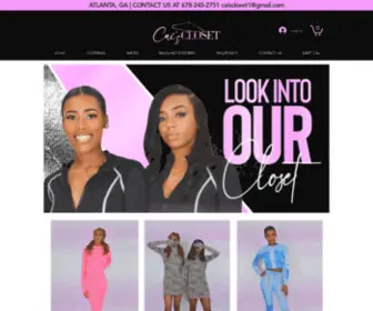 Caisclosetllc.com(CAI'S CLOSET) Screenshot