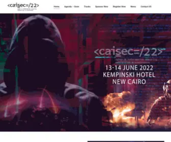 Caisec.org(Caisec ’25) Screenshot