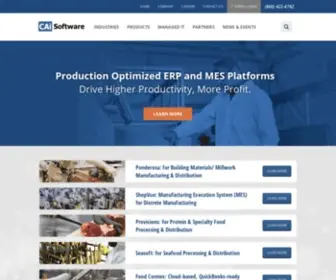 Caisoft.com(CAI Software Home) Screenshot