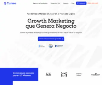 Caissa.digital(Caissa ▷ Agencia de Growth Marketing) Screenshot