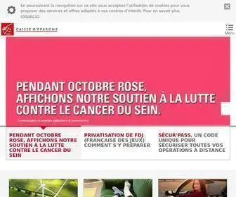 Caisse-Epargne.fr Screenshot