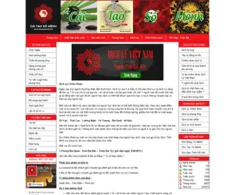 Caitaosomenh.com(Cải Tạo Số Mệnh) Screenshot