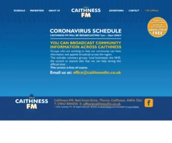 Caithnessfm.co.uk(All communities have their own unique identity but we think ours is just a little bit special) Screenshot