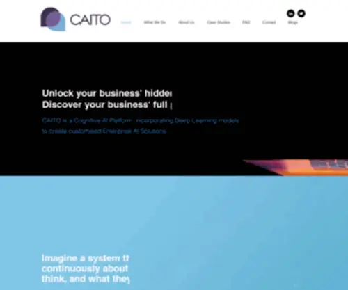 Caito.ai(Cognitive AI Solutions) Screenshot