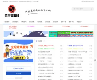 Caitzy.com(菜鸟资源网) Screenshot